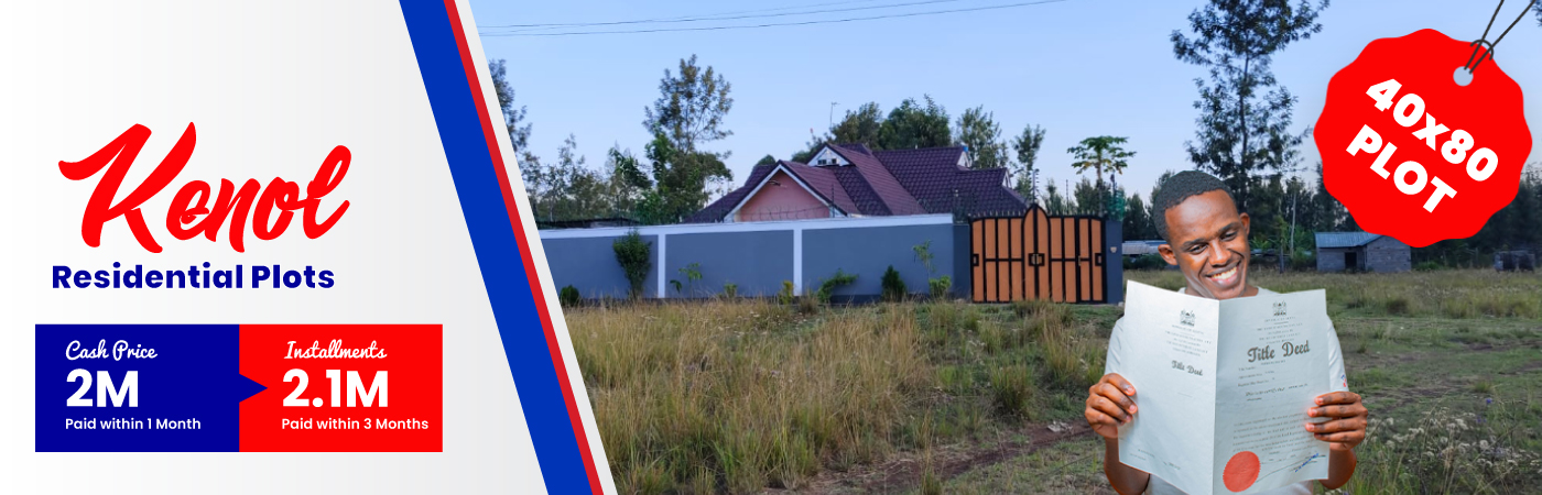 KENOL RESIDENTIAL PLOTS.